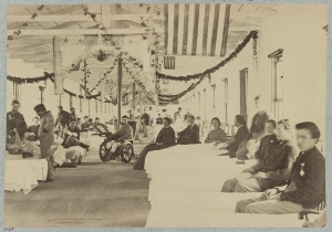 Armoury Square Hospital, courtesy of the Library of Congress